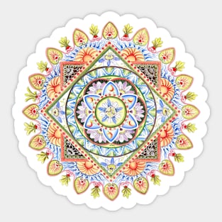 Passiflora Mandala Sticker